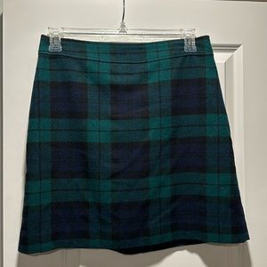 JCrew Wool-Blend Mini Skirt